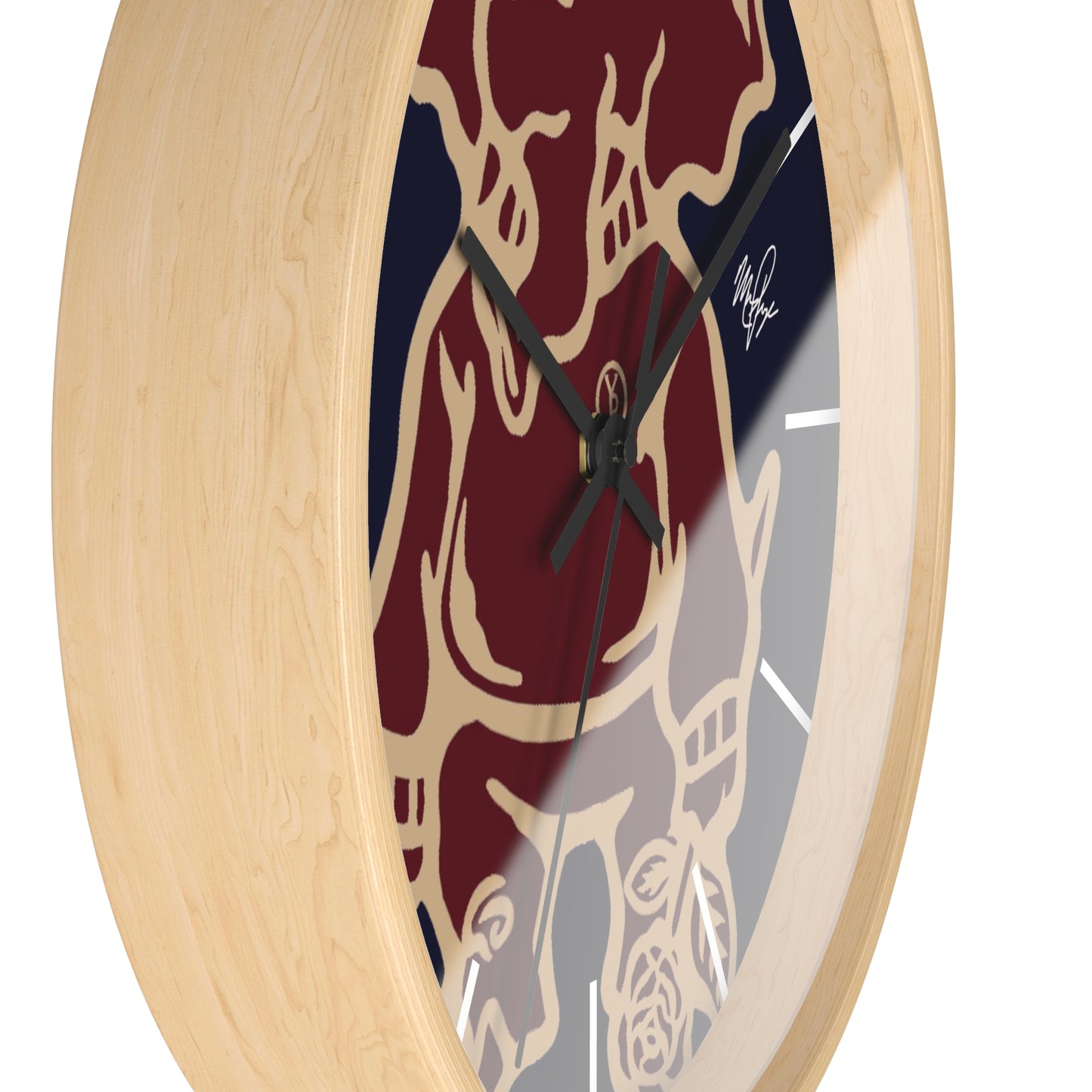 YP Elephant Wall Clock v.2