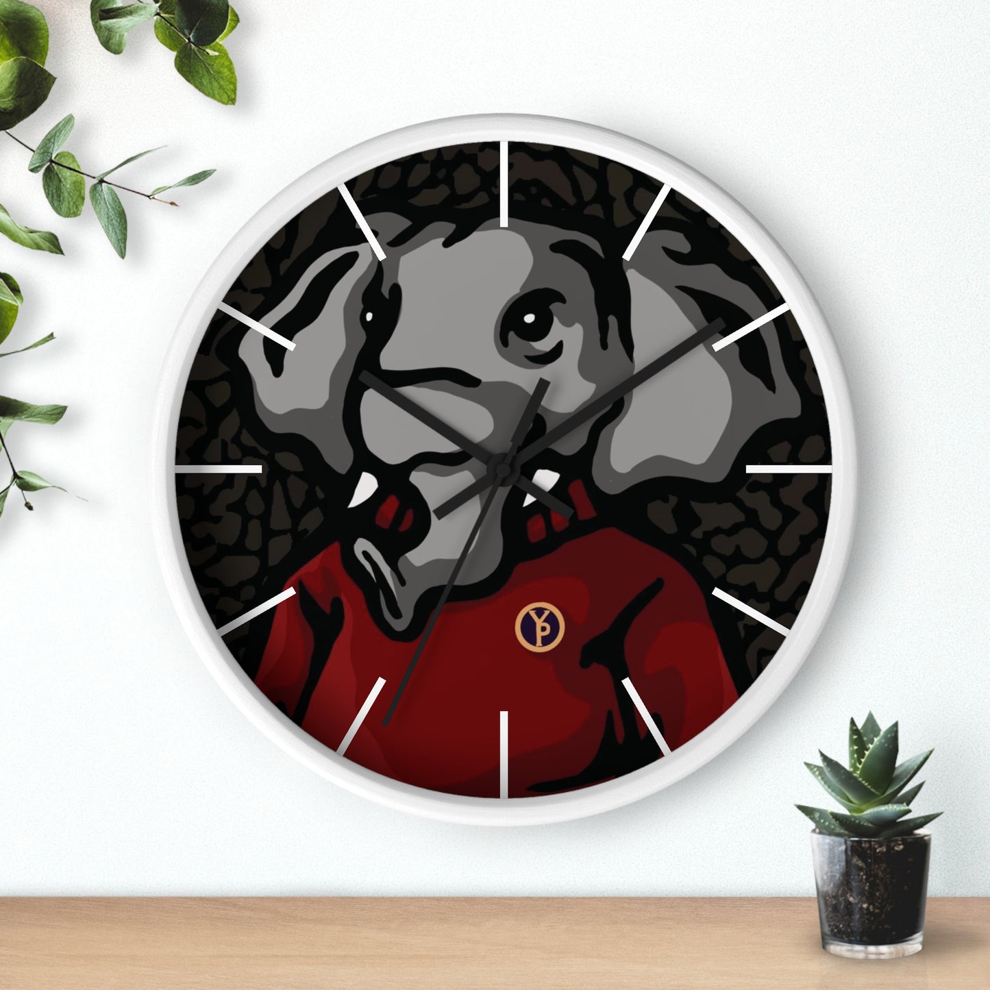 Signature Elephant Wall Clock