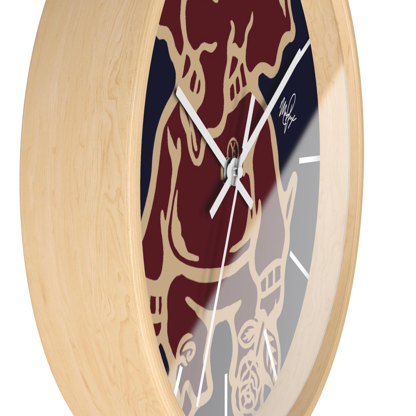 YP Elephant Wall Clock v.2
