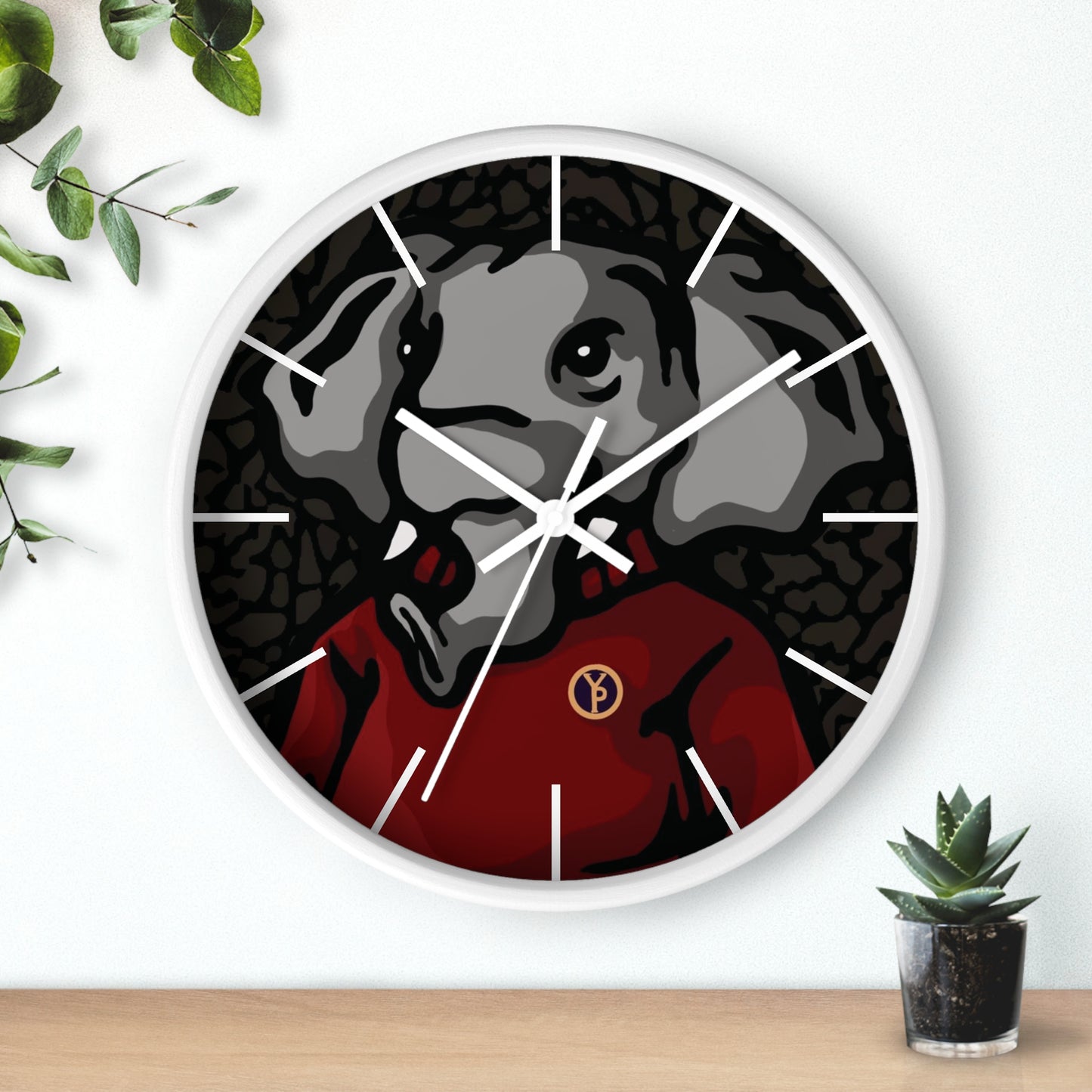 Signature Elephant Wall Clock