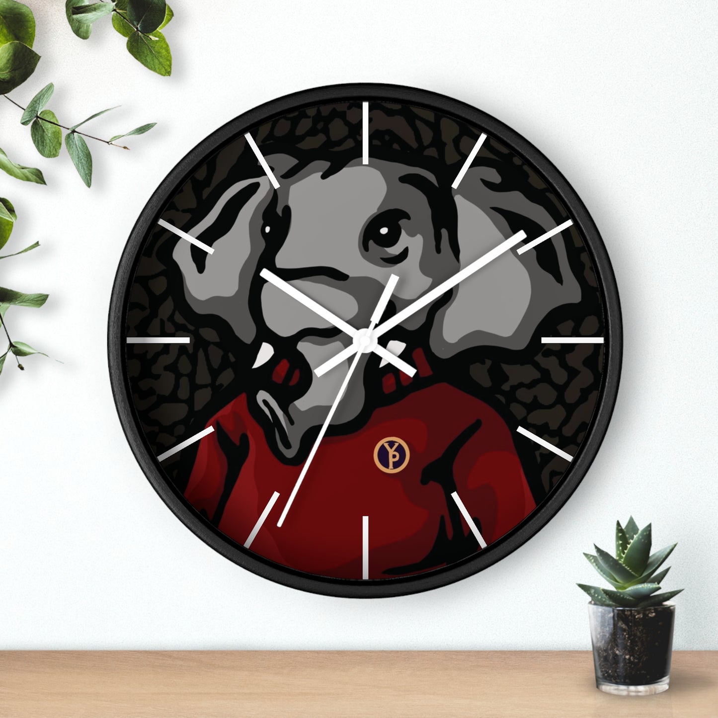 Signature Elephant Wall Clock