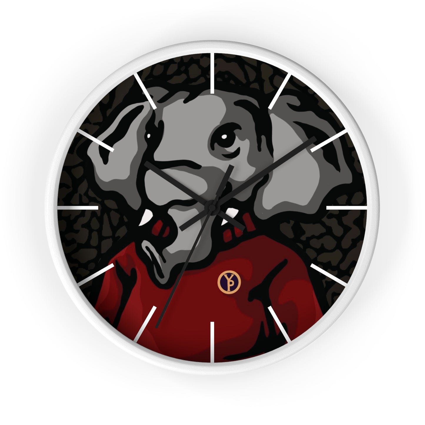 Signature Elephant Wall Clock
