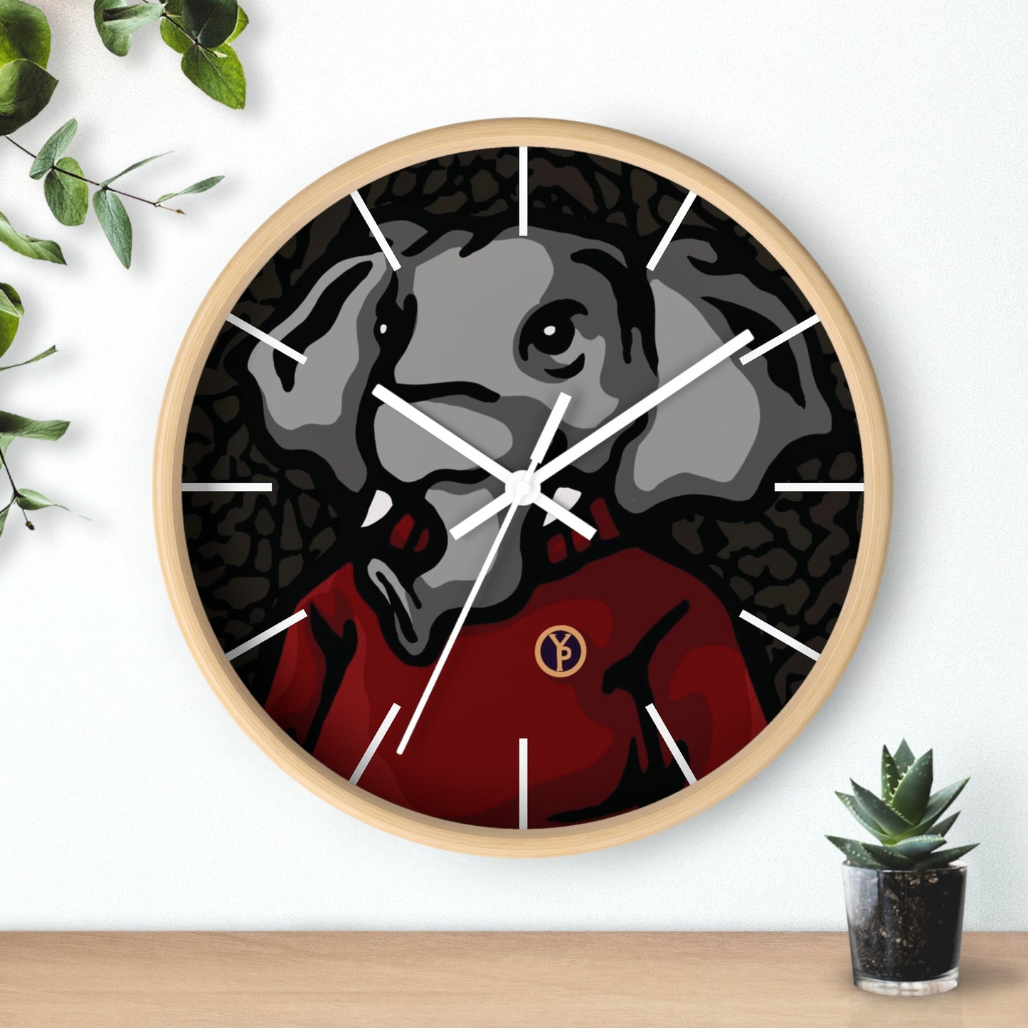 Signature Elephant Wall Clock